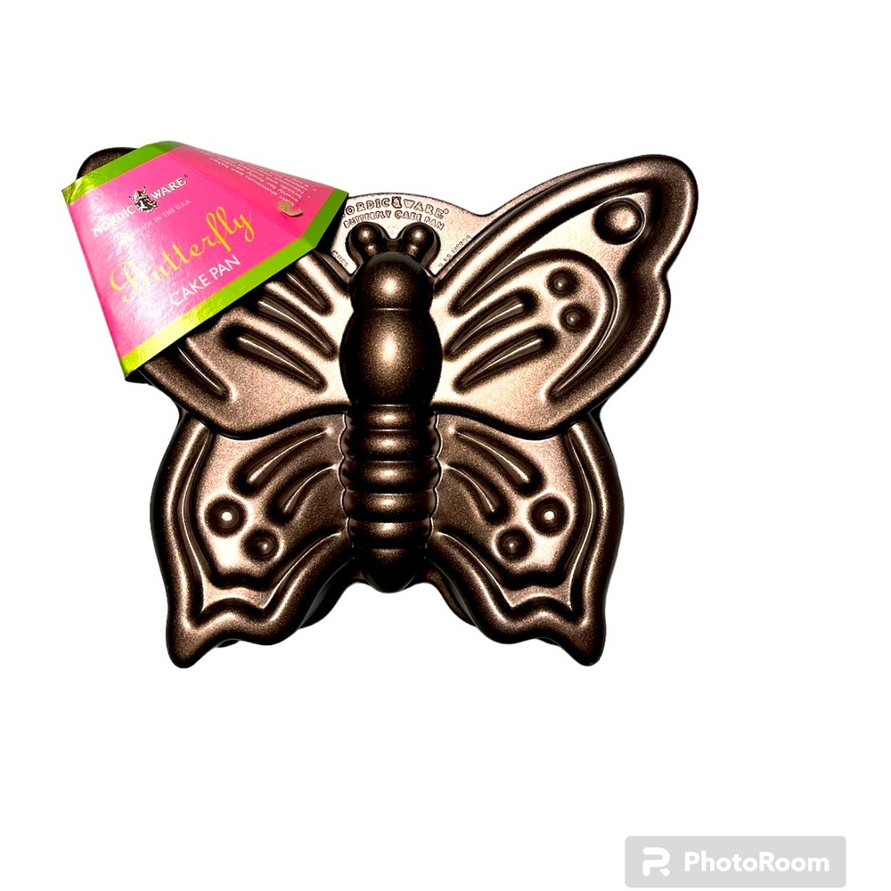 Nordic Ware Butterfly Cake Pan, 9 cup capacity